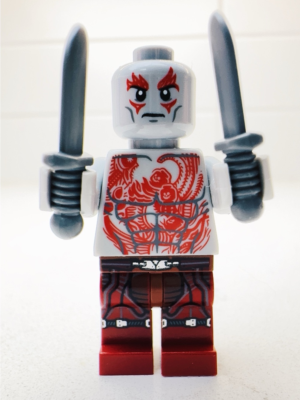 LEGO Minifig -  Drax - Super Heroes - Guardians of the Galaxy - sh0125